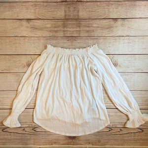 Gap Maternity Top Off Shoulder